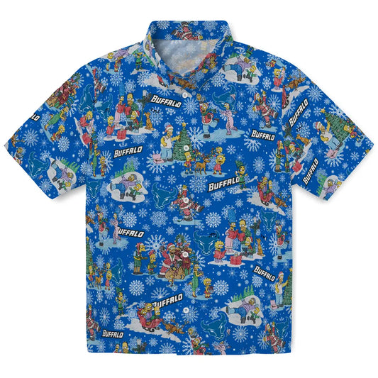 Buffalo Bulls Hawaiian Shirt - Simpsons Christmas | Moonbestprint