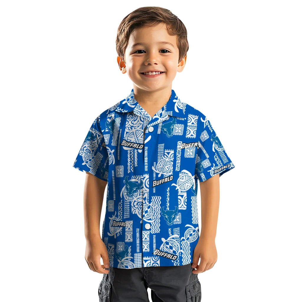Buffalo Bulls Hawaiian Shirt - Turtle Lines | Moonbestprint