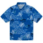 Buffalo Bulls Hawaiian Shirt - Wave Palm | Moonbestprint