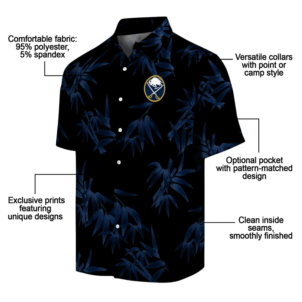 Buffalo Sabres Hawaiian Shirt - Bamboo Branches – Moonbestprint