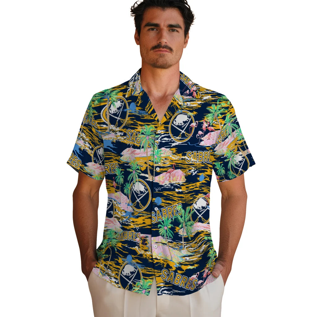Buffalo Sabres Flamingo Retreat 2026 Hawaiian Shirt – Moonbestprint