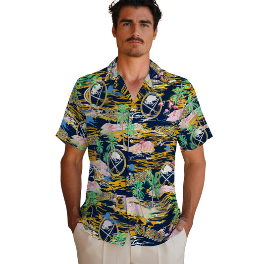 Buffalo Sabres Flamingo Retreat 2026 Hawaiian Shirt – Moonbestprint