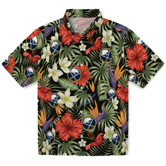 Buffalo Sabres Hawaiian Shirt - Hawaii Floral Hibiscus – Moonbestprint