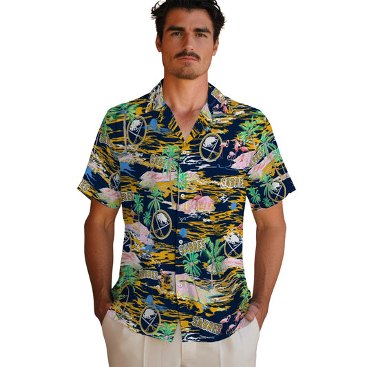 Buffalo Sabres Hawaiian Shirt - Hawaii Island – Moonbestprint