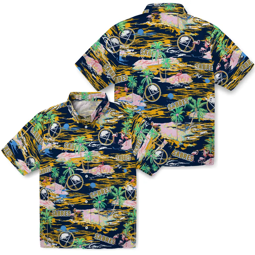 Buffalo Sabres Hawaiian Shirt - Hawaii Island – Moonbestprint