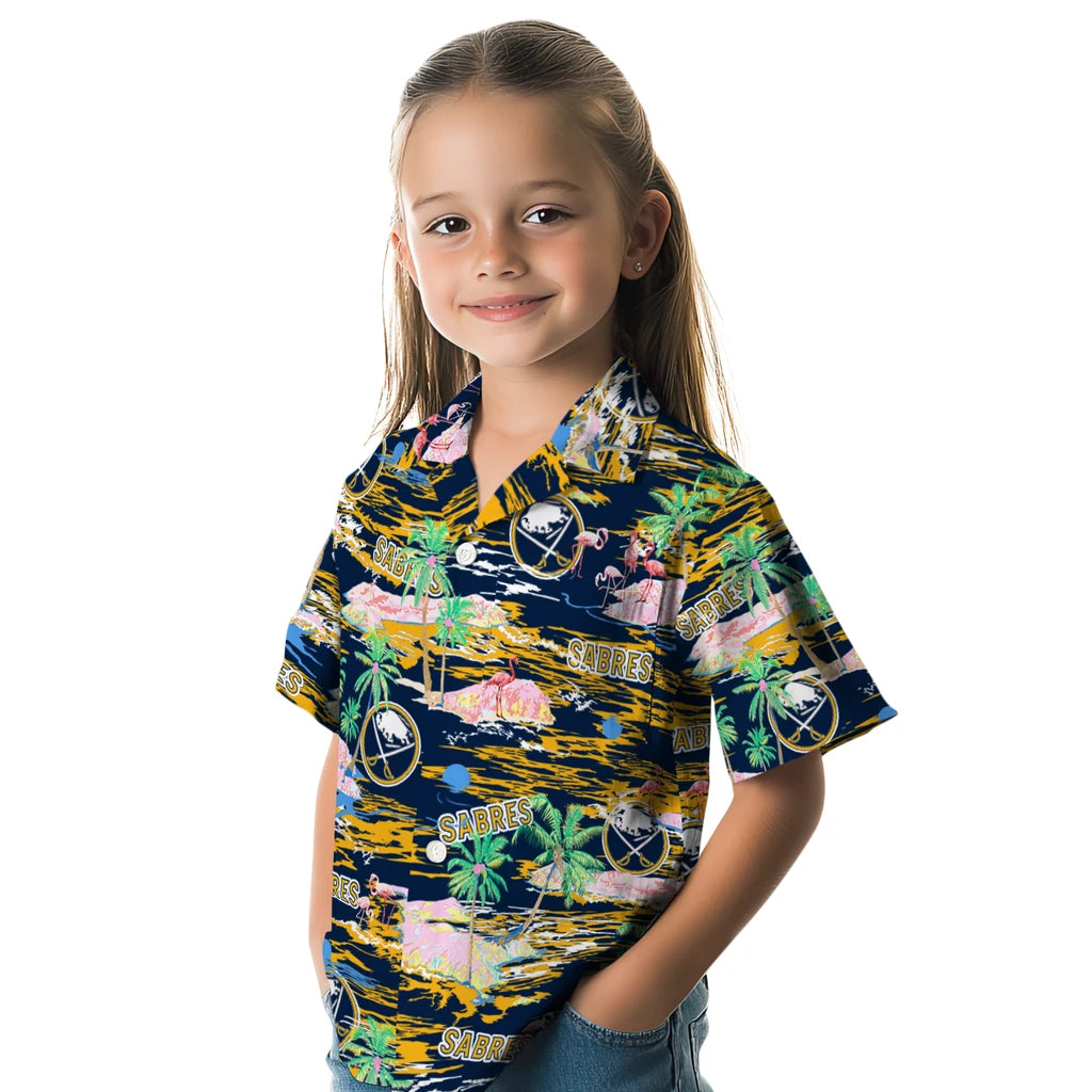 Buffalo Sabres Hawaiian Shirt - Hawaii Island – Moonbestprint