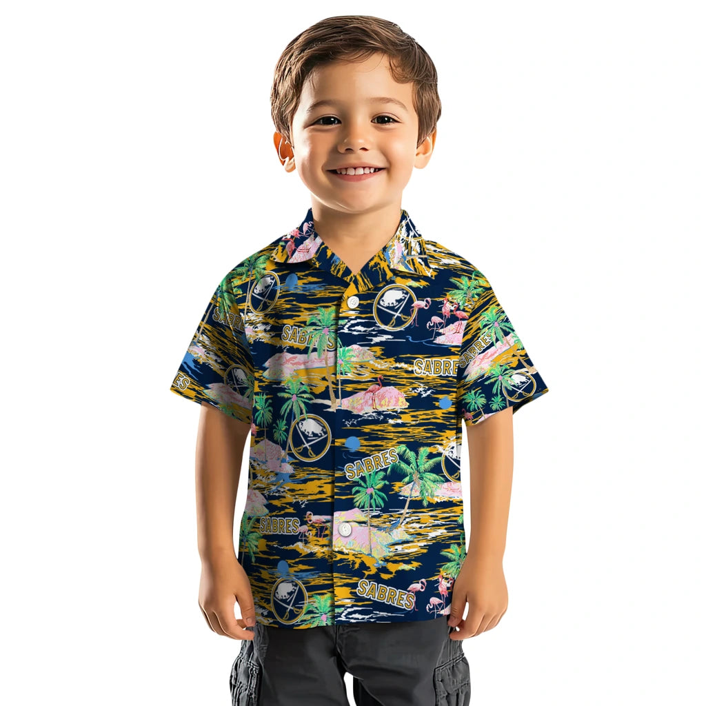 Buffalo Sabres Hawaiian Shirt - Hawaii Island – Moonbestprint