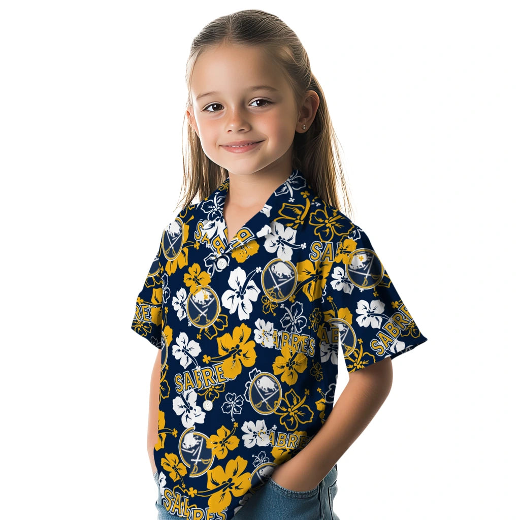 Buffalo Sabres Hibiscus Bloom Hawaiian Shirt – Moonbestprint
