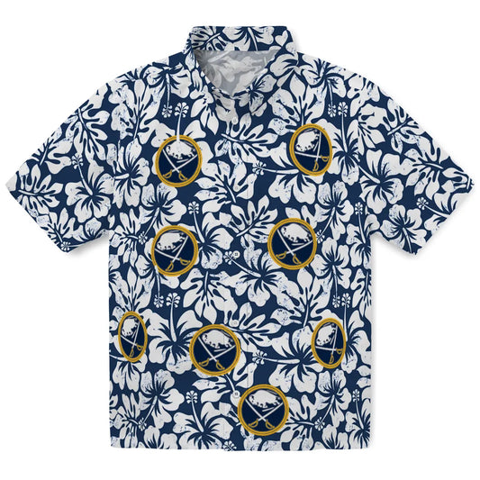 Buffalo Sabres Hawaiian Shirt - Hibiscus Motif – Moonbestprint