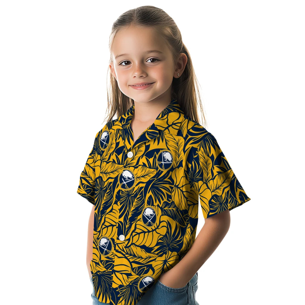 Buffalo Sabres Hawaiian Shirt - Monstera Layer – Moonbestprint