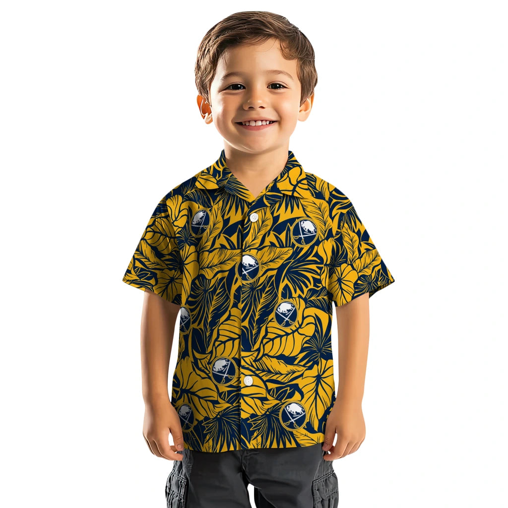 Buffalo Sabres Hawaiian Shirt - Monstera Layer – Moonbestprint