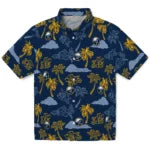 Buffalo Sabres Hawaiian Shirt - Palm And Clouds – Moonbestprint