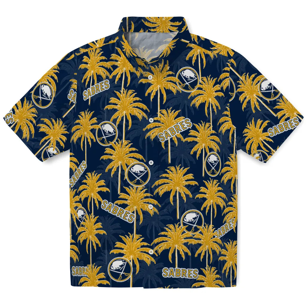 Buffalo Sabres Hawaiian Shirt - Palm Tree Motif – Moonbestprint