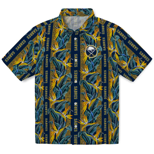 Buffalo Sabres Hawaiian Shirt - Paradise Vines - Moonbestprint