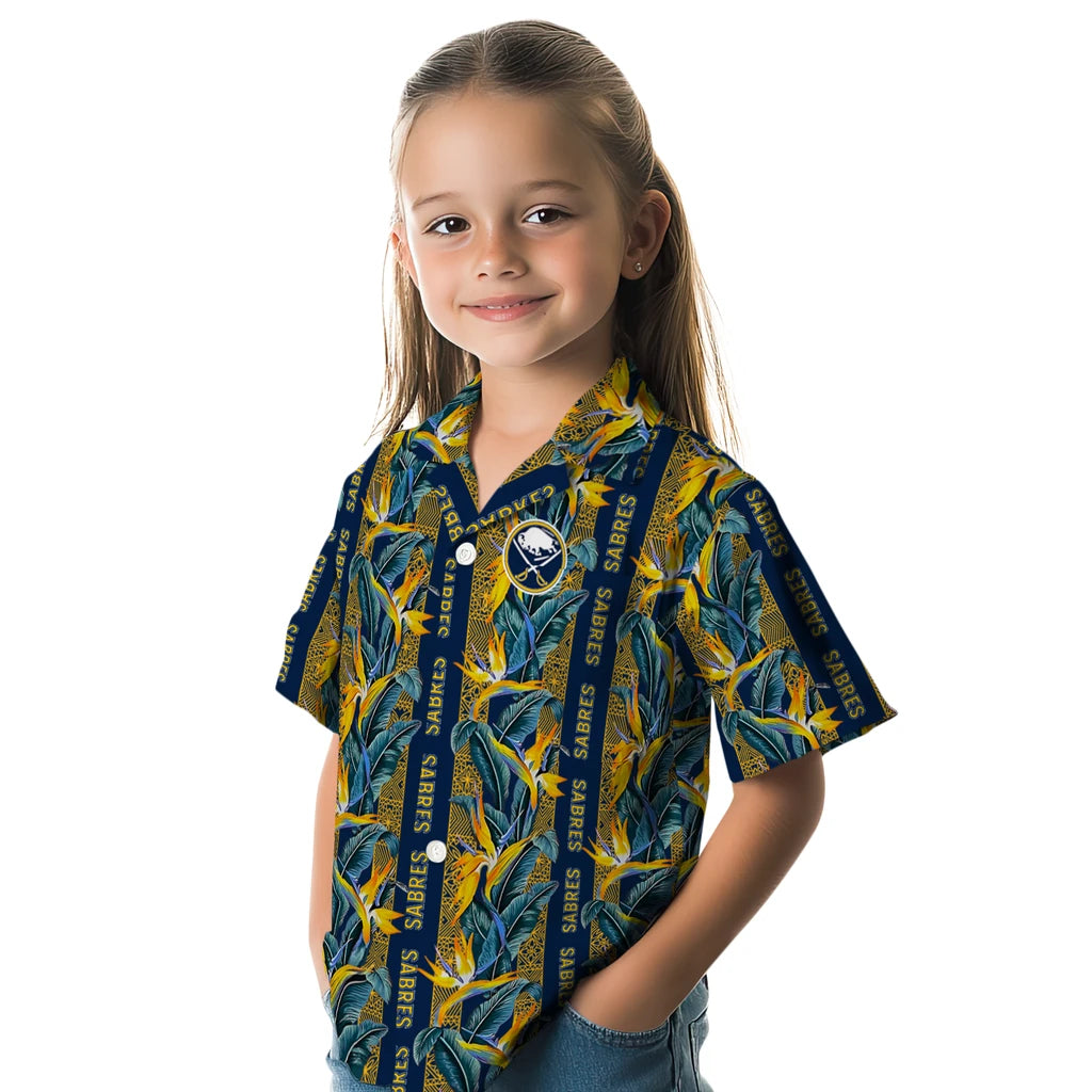 Buffalo Sabres Hawaiian Shirt - Paradise Vines - Moonbestprint