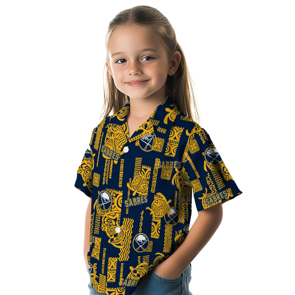 Buffalo Sabres Hawaiian Shirt - Turtle Lines – Moonbestprint