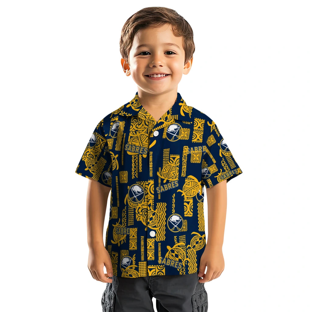 Buffalo Sabres Hawaiian Shirt - Turtle Lines – Moonbestprint