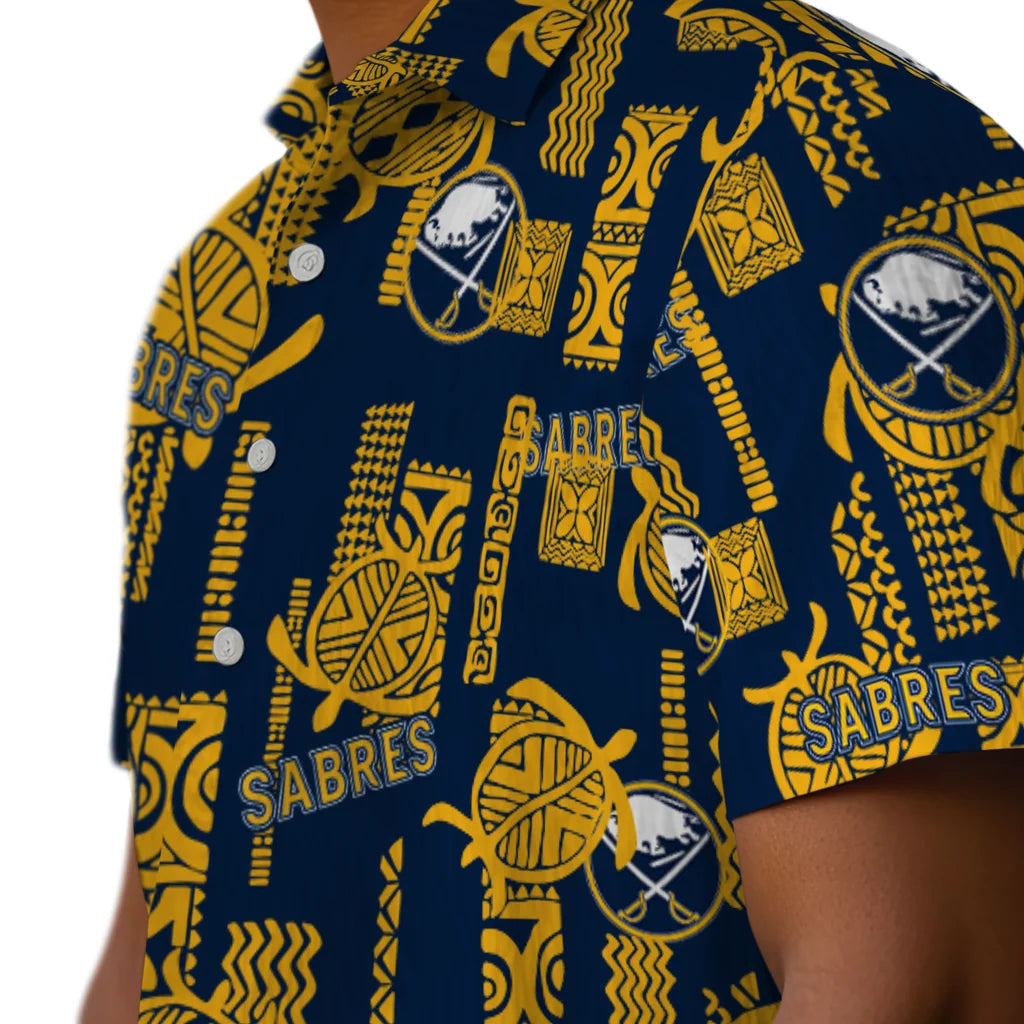 Buffalo Sabres Hawaiian Shirt - Turtle Lines – Moonbestprint