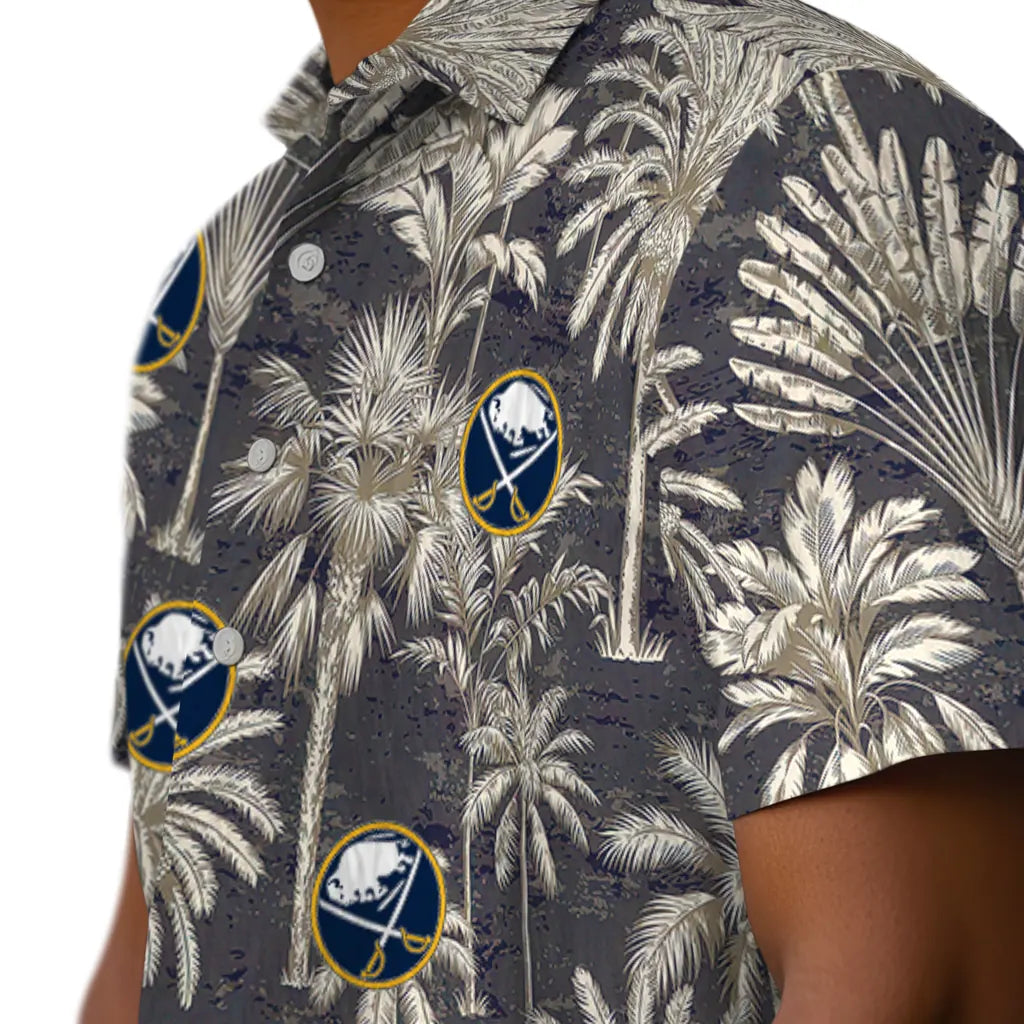 Buffalo Sabres Hawaiian Shirt - Vintage Palm Tree – Moonbestprint