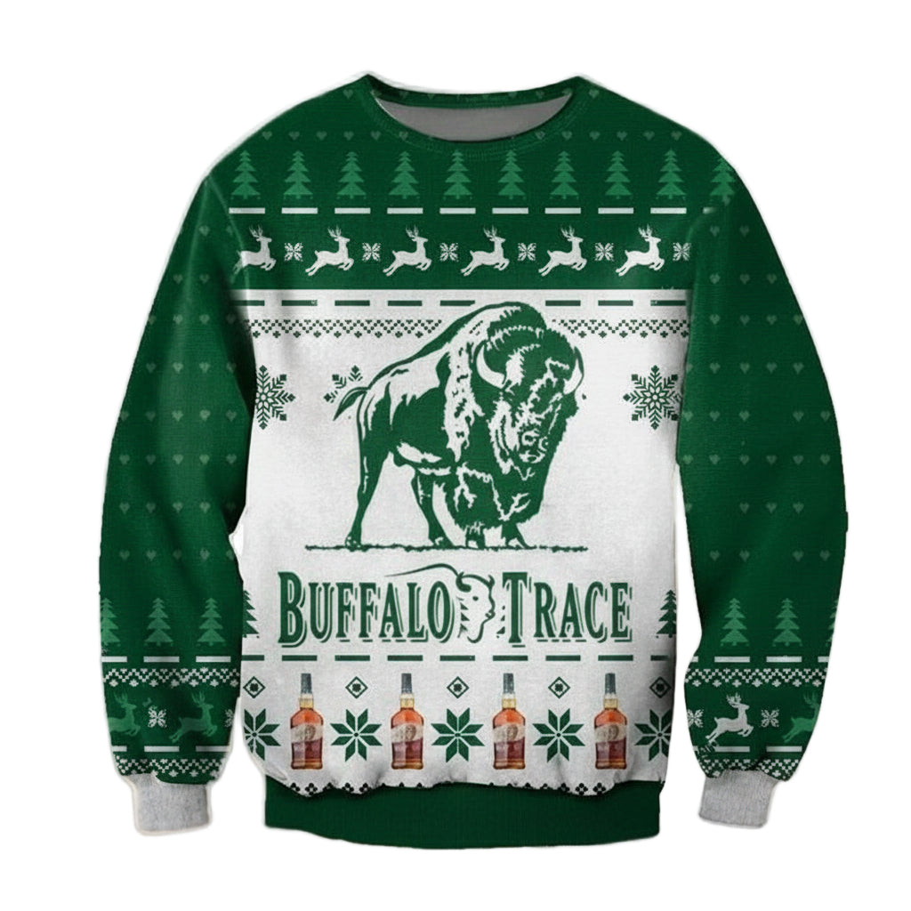 Buffalo Trace Bourbon Ugly Christmas Sweater 2022 ? Usalast