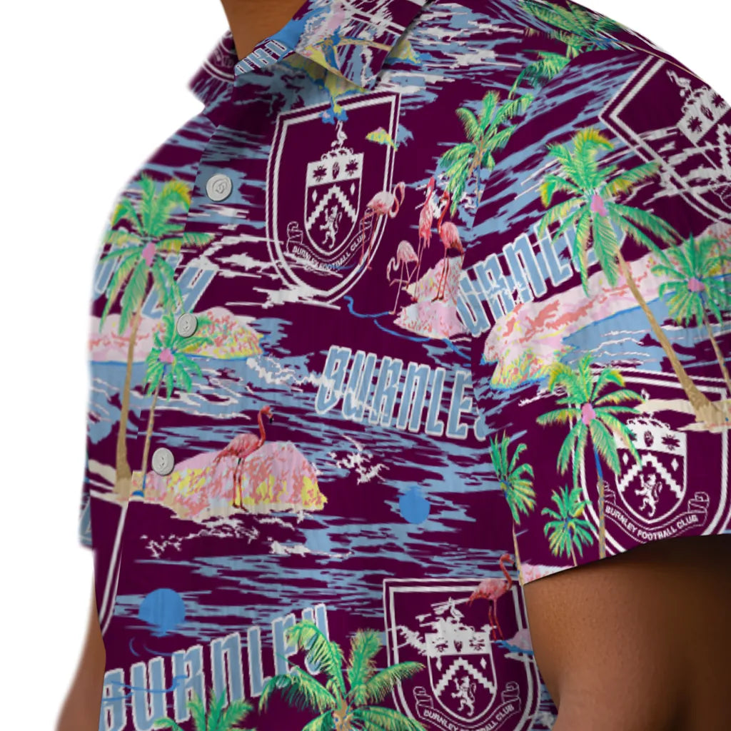 Burnley Flamingo Retreat 2026 Hawaiian Shirt – Moonbestprint
