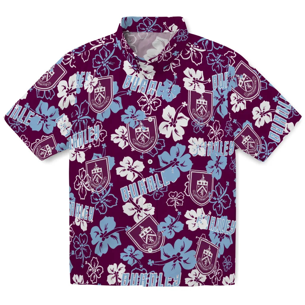 Burnley Hibiscus Bloom Hawaiian Shirt – Moonbestprint