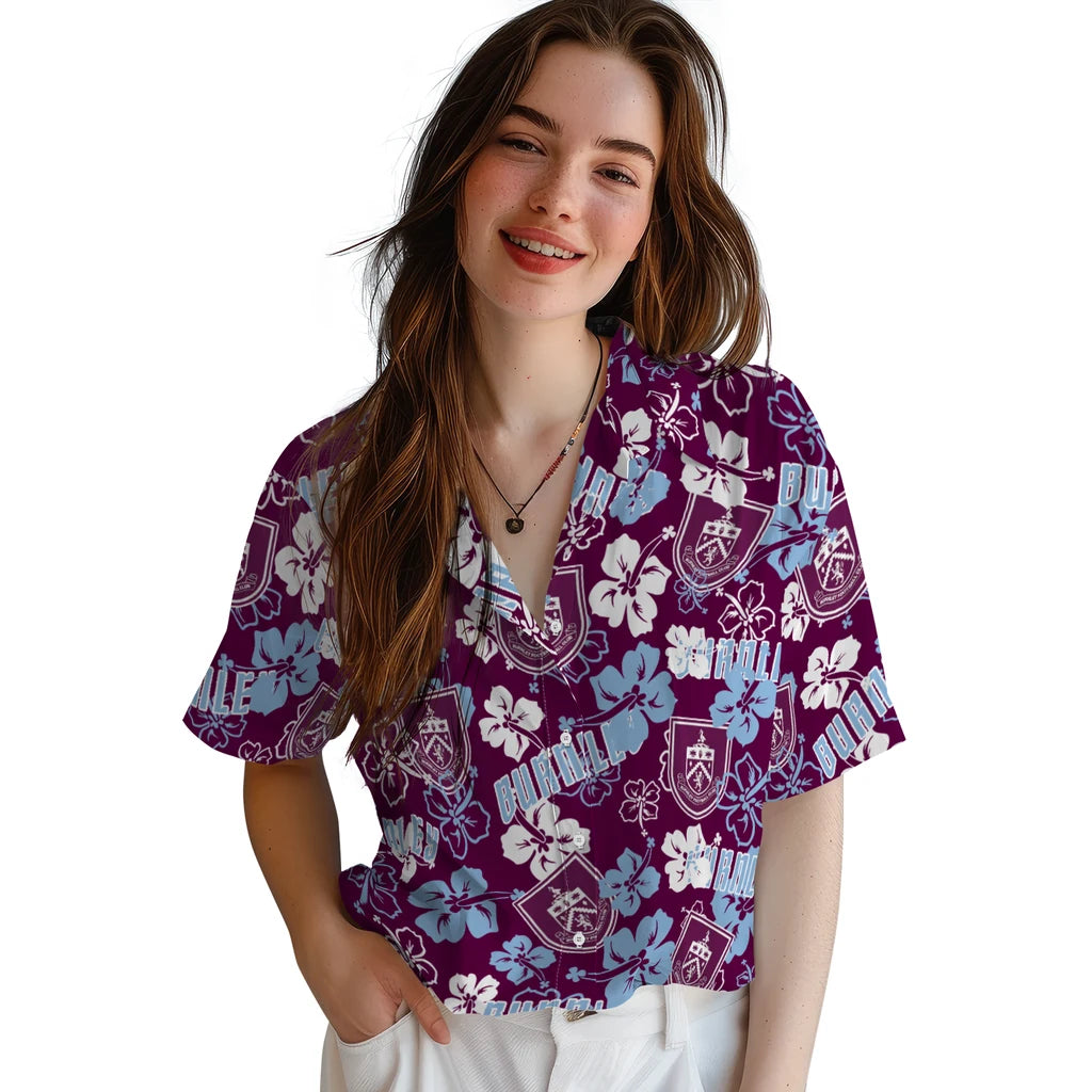 Burnley Hibiscus Bloom Hawaiian Shirt – Moonbestprint