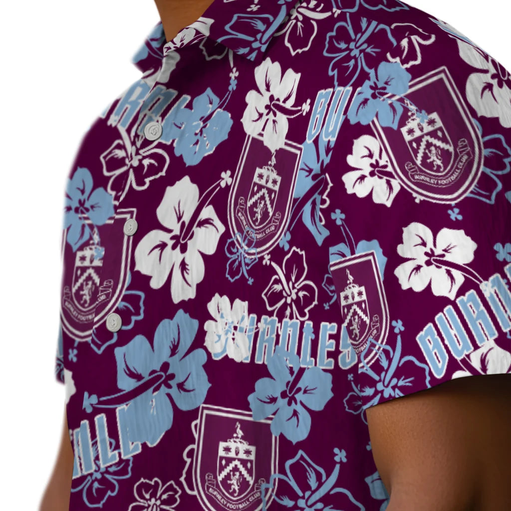 Burnley Hibiscus Bloom Hawaiian Shirt – Moonbestprint