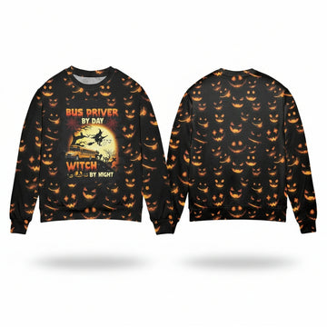 Bus Driver By Day Halloween 3D Sweater ? Usalast