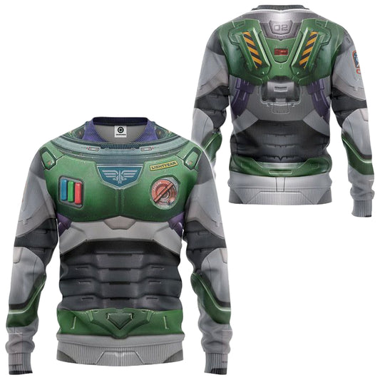 Buzz Lightyear Costume Disney Ugly Christmas Sweater ? Usalast