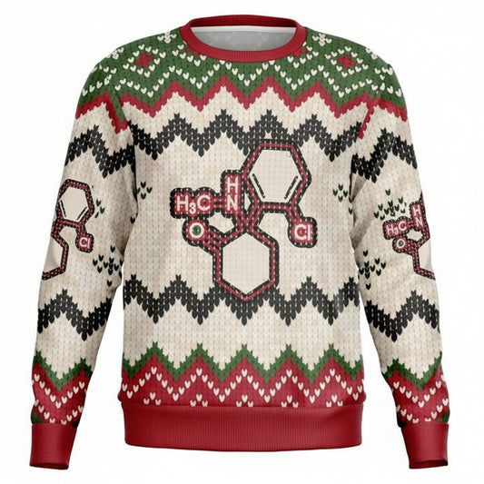 C13h16clno For For Meme 3d Ugly Christmas Sweater ? Usalast