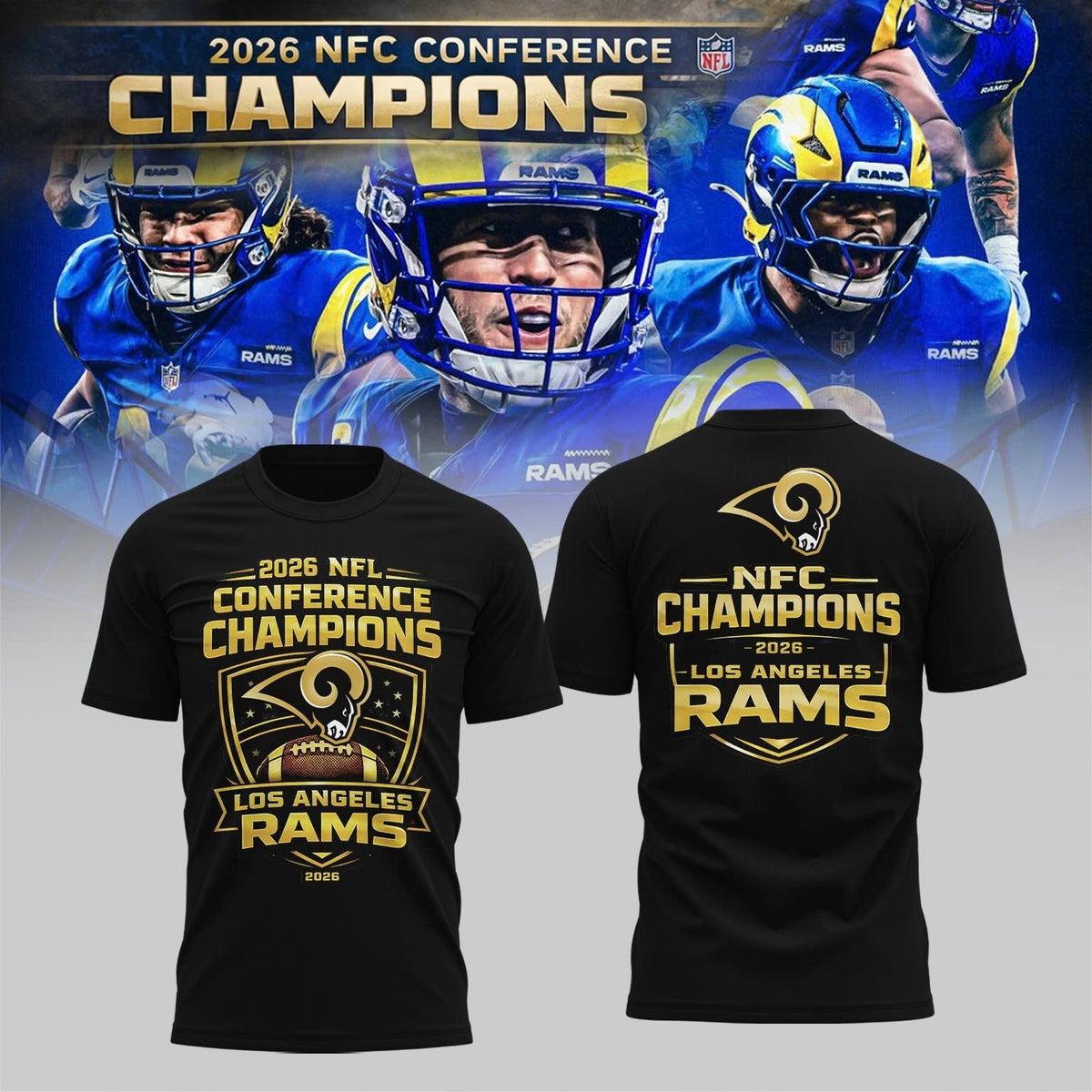 Glory of the Gridiron: 2026 NFC Champions Tee | TM71 Moonbestprint