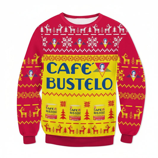 Cafe Bustelo Ugly Christmas Sweater 2022 ? Usalast