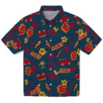 Calgary Flames Hawaiian Shirt - Beach Vibe – Moonbestprint