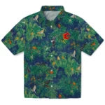 Calgary Flames Hawaiian Shirt - Bird Canopy – Moonbestprint