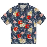 Calgary Flames Hawaiian Shirt - Flamingo Hibiscus – Moonbestprint