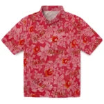Calgary Flames Hawaiian Shirt - Hibiscus Oasis – Moonbestprint