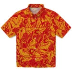 Calgary Flames Hawaiian Shirt - Monstera Layer – Moonbestprint