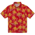 Calgary Flames Hawaiian Shirt - Palm Tree Motif – Moonbestprint