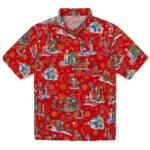 Calgary Flames Hawaiian Shirt - Simpsons Christmas – Moonbestprint