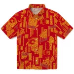 Calgary Flames Hawaiian Shirt - Turtle Lines – Moonbestprint