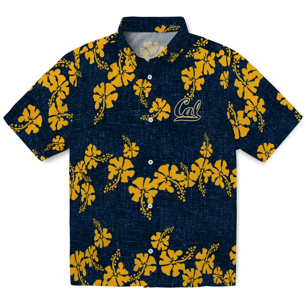 California Golden Bears Hawaiian Shirt - 50th State Flower | Moonbestprint