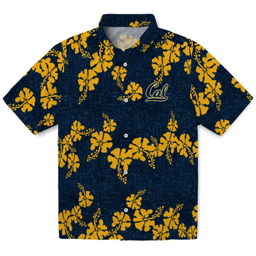 California Golden Bears Hawaiian Shirt - 50th State Flower | Moonbestprint