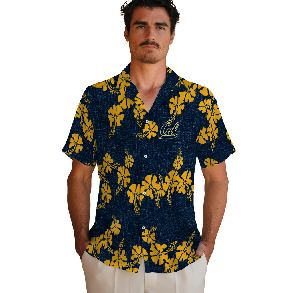 California Golden Bears Hawaiian Shirt - 50th State Flower | Moonbestprint