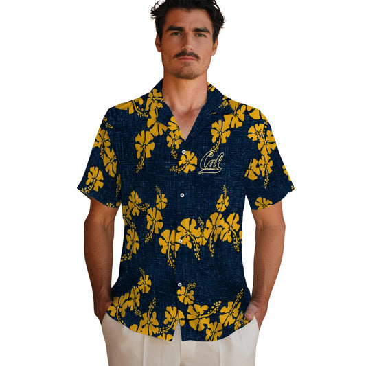 California Golden Bears Hawaiian Shirt - 50th State Flower | Moonbestprint