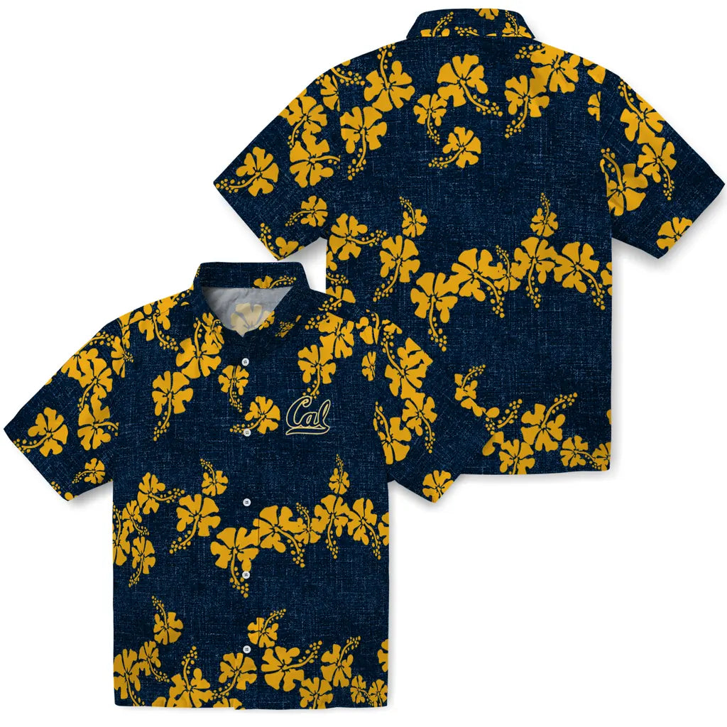California Golden Bears Hawaiian Shirt - 50th State Flower | Moonbestprint