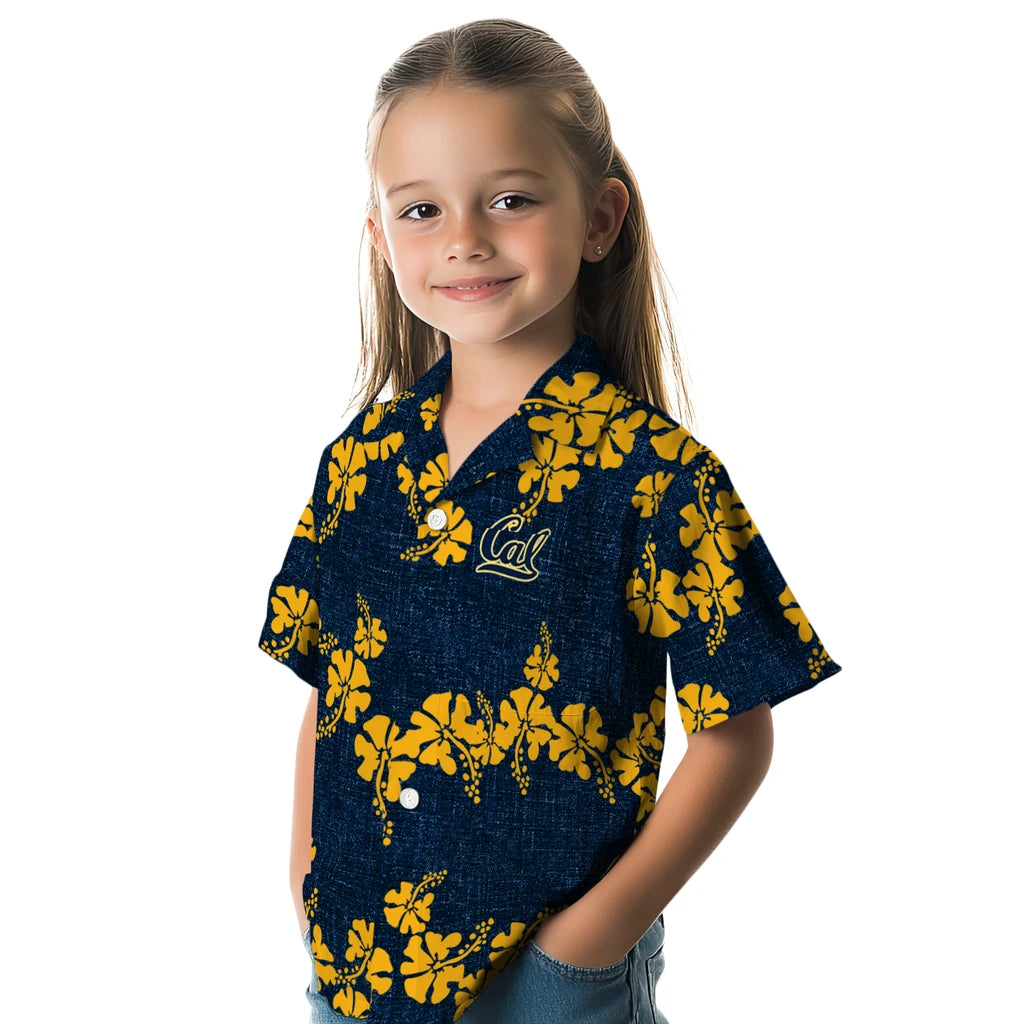 California Golden Bears Hawaiian Shirt - 50th State Flower | Moonbestprint