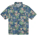 California Golden Bears Hawaiian Shirt - Anthurium Overlay | Moonbestprint