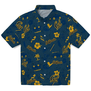California Golden Bears Hawaiian Shirt - Beach Vibe | Moonbestprint
