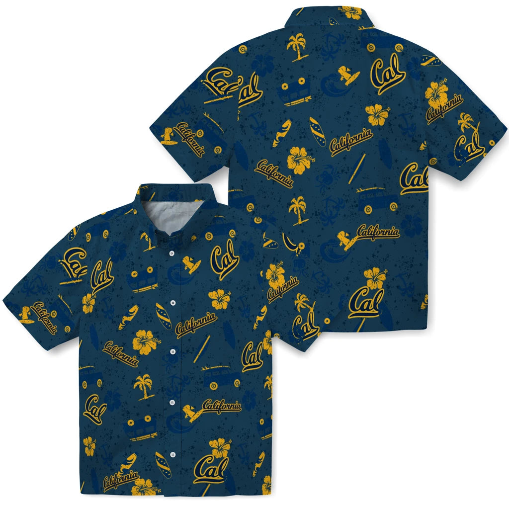 California Golden Bears Hawaiian Shirt - Beach Vibe | Moonbestprint